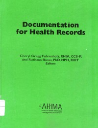 Documentation for health record