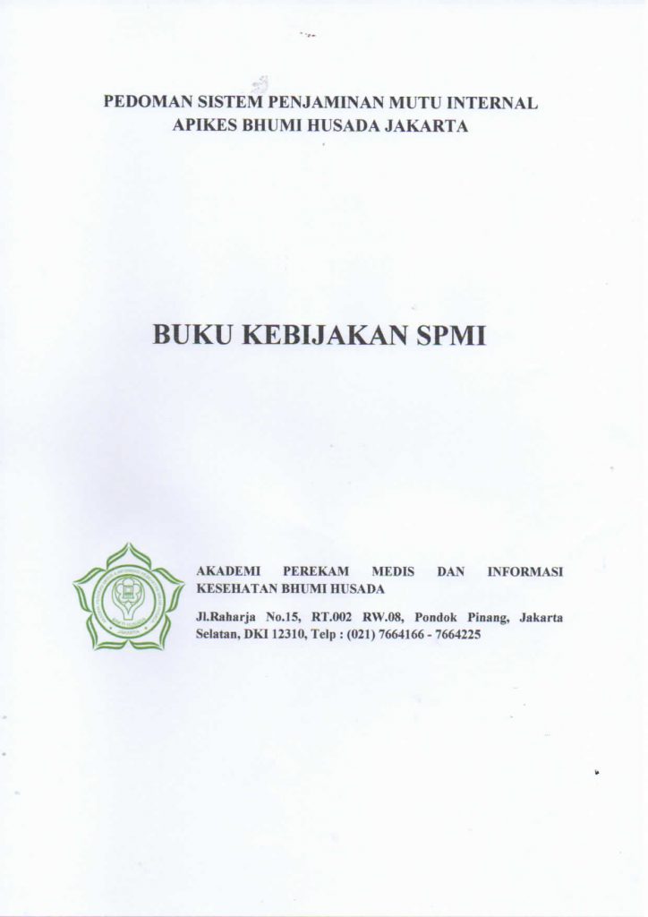 Buku Kebijakan SPMI