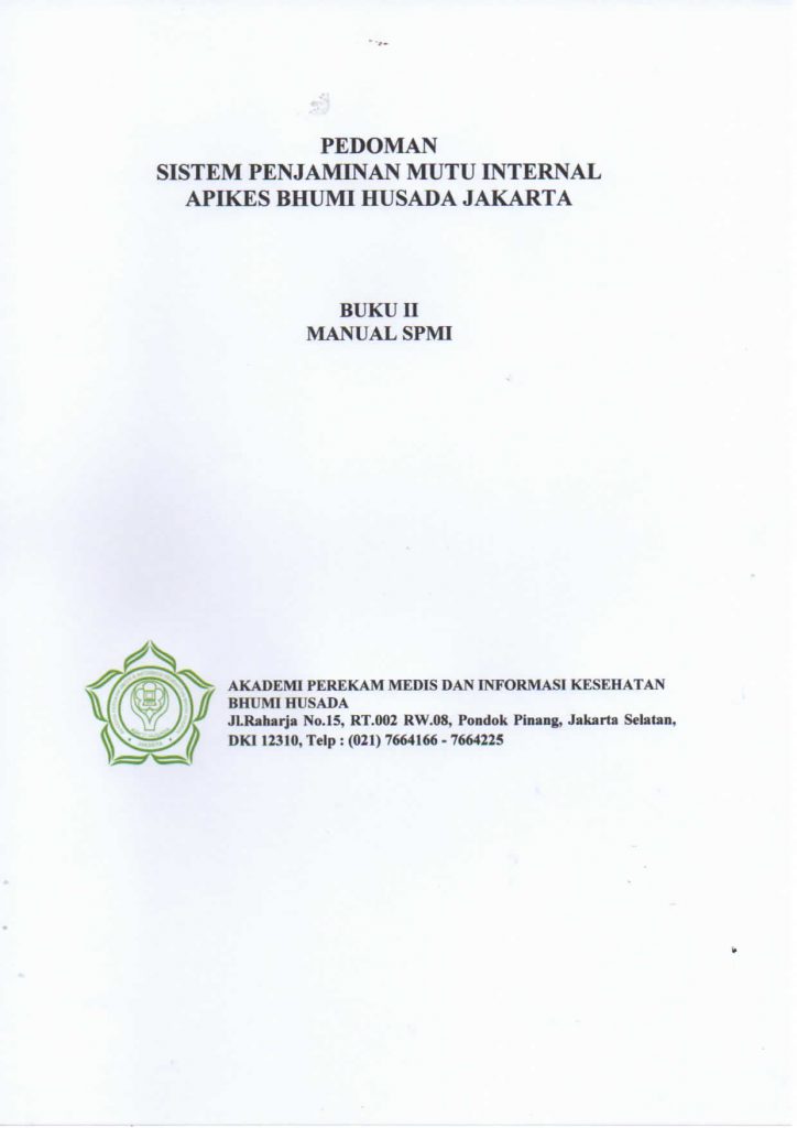 Buku Manual SPMI