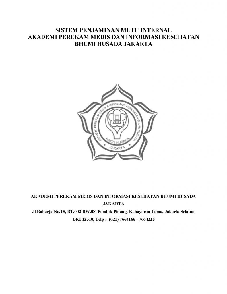 Buku Standar Mutu SPMI